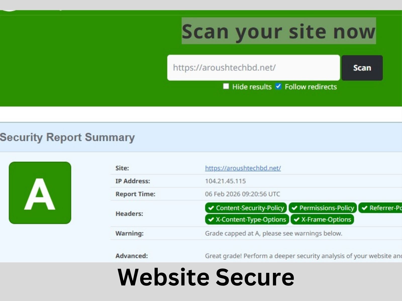 website recover